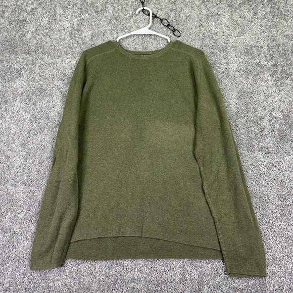Banana Republic Other - Banana Republic Shirt Mens Large Green Cotton Knit Crew Neck Pullover Casual